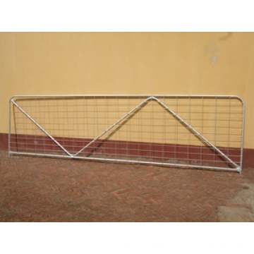 Hot-Dipped Galvanized with N Brace Temporary Farm Gate